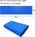 Blue Non-Slip Pool Ladder Mat – photo 2
