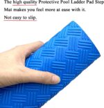 Blue Non-Slip Pool Ladder Mat – photo 4