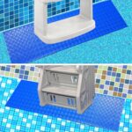 Blue Non-Slip Pool Ladder Mat – photo 6