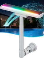 Solar Powered LED Pool Fountain Light Show – photo 10