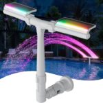 Solar Powered LED Pool Fountain Light Show