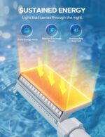 Solar Powered LED Pool Fountain Light Show – photo 5