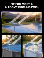 Solar Powered LED Pool Fountain Light Show – photo 9