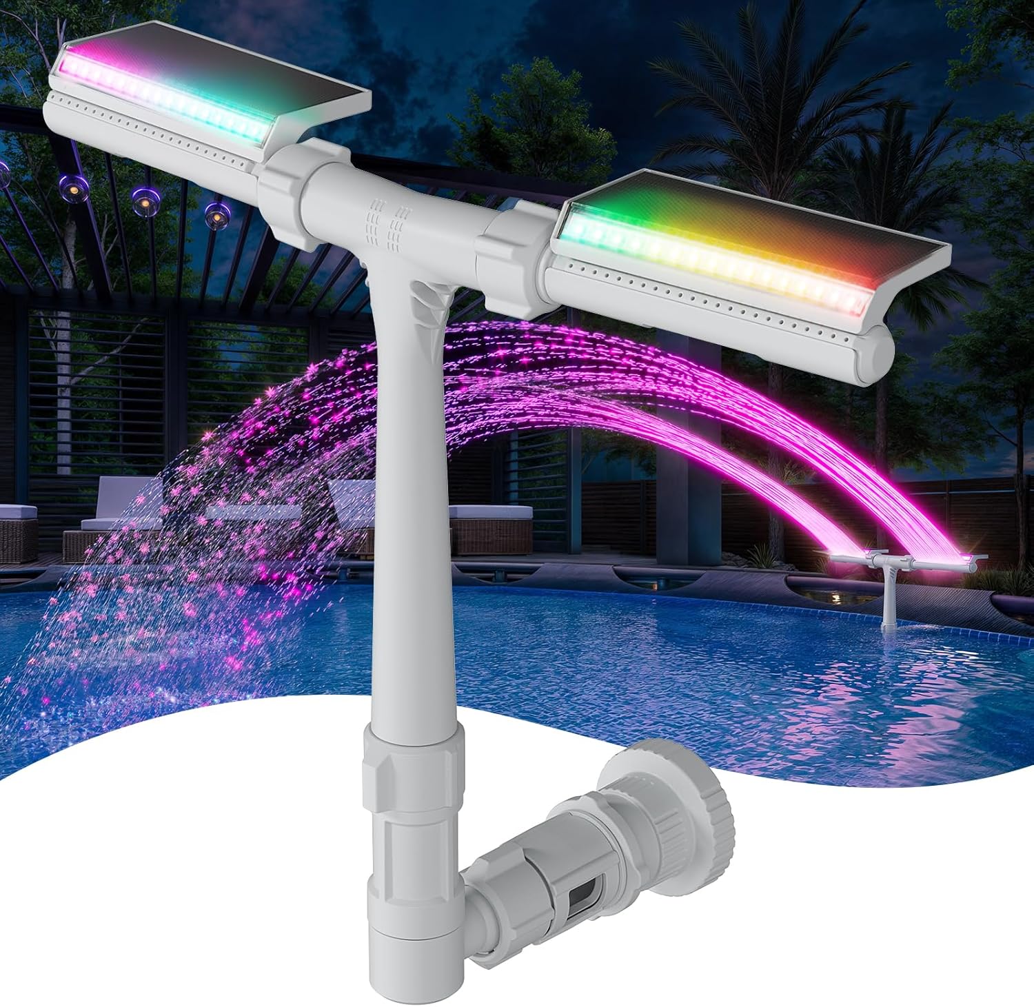 Pool Lights & Fountains