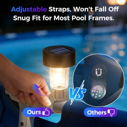 Solar Powered Pool Edge Lights – photo 2
