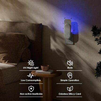 UV Smart Plug-In Insect Trap - Hình 2