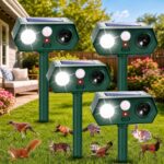 Solar Ultrasonic Animal Repellent