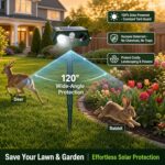 Solar Ultrasonic Animal Repellent - Hình 2