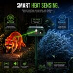 Solar Ultrasonic Animal Repellent - Hình 4
