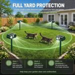 Solar Ultrasonic Animal Repellent - Hình 6