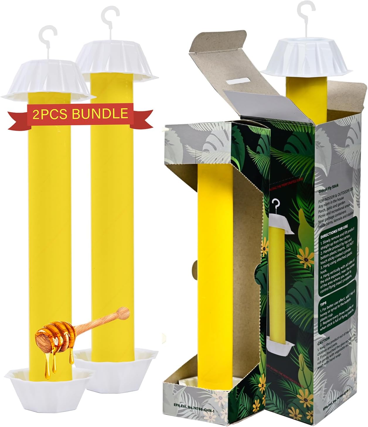 Sticky Fly Trap Yellow Sticky Fly Trap