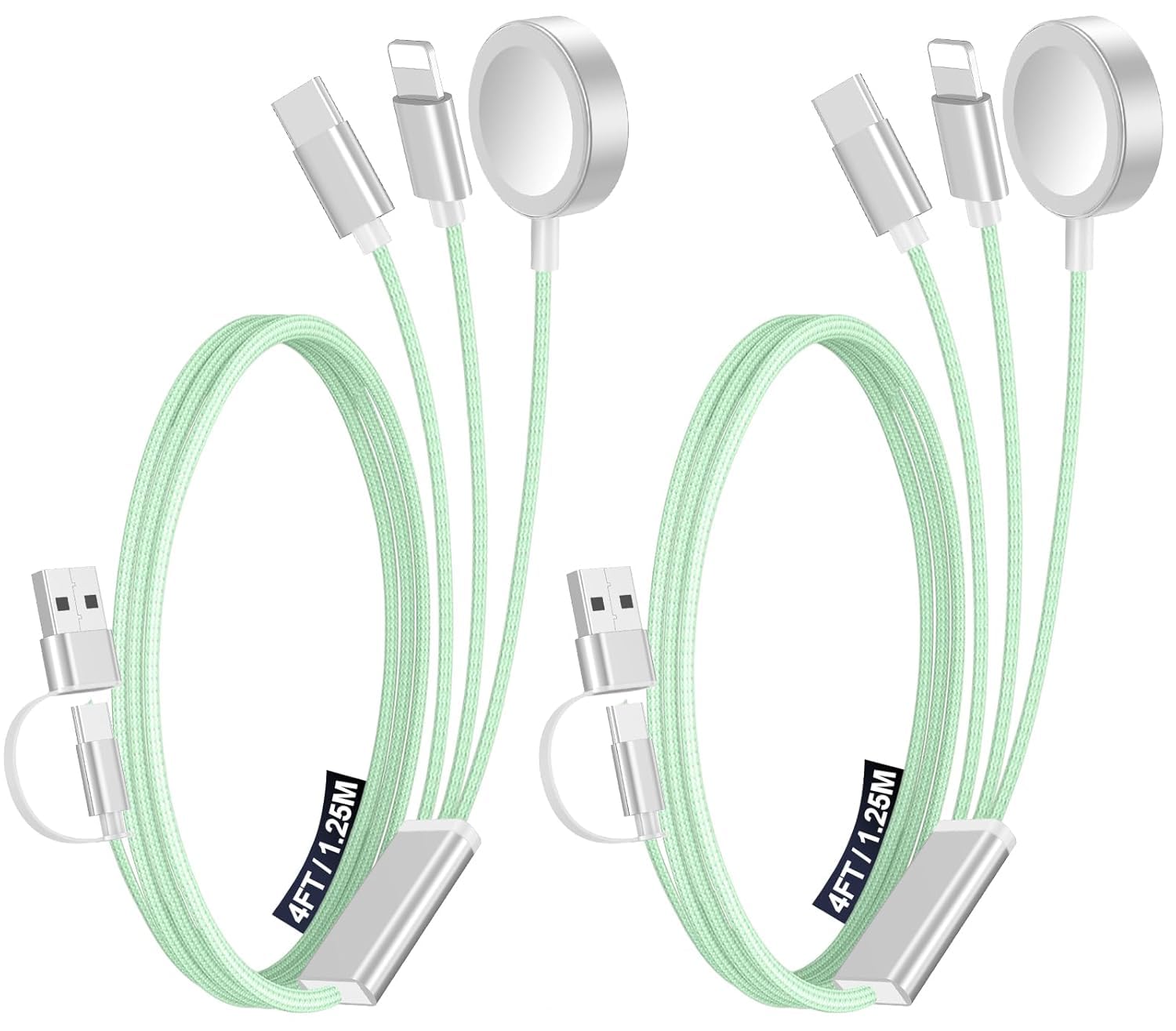 2Pack Travel Essentials for Apple Watch Charger, 3-in-2 Multi Charging — view 37
