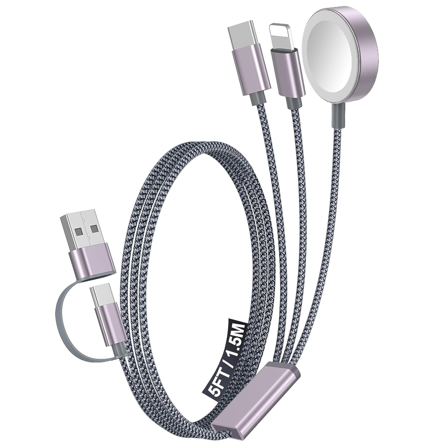 2Pack Travel Essentials for Apple Watch Charger, 3-in-2 Multi Charging — view 31