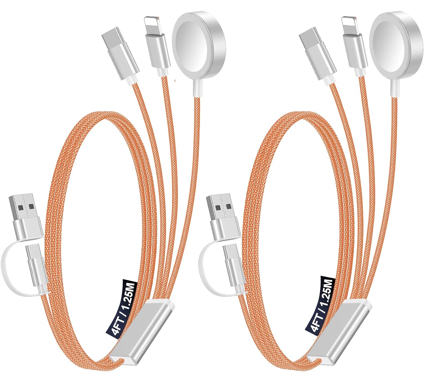 2Pack Travel Essentials for Apple Watch Charger, 3-in-2 Multi Charging — view 38