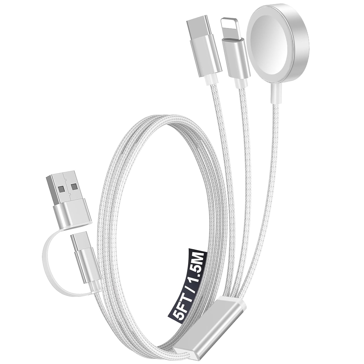 2Pack Travel Essentials for Apple Watch Charger, 3-in-2 Multi Charging — view 18