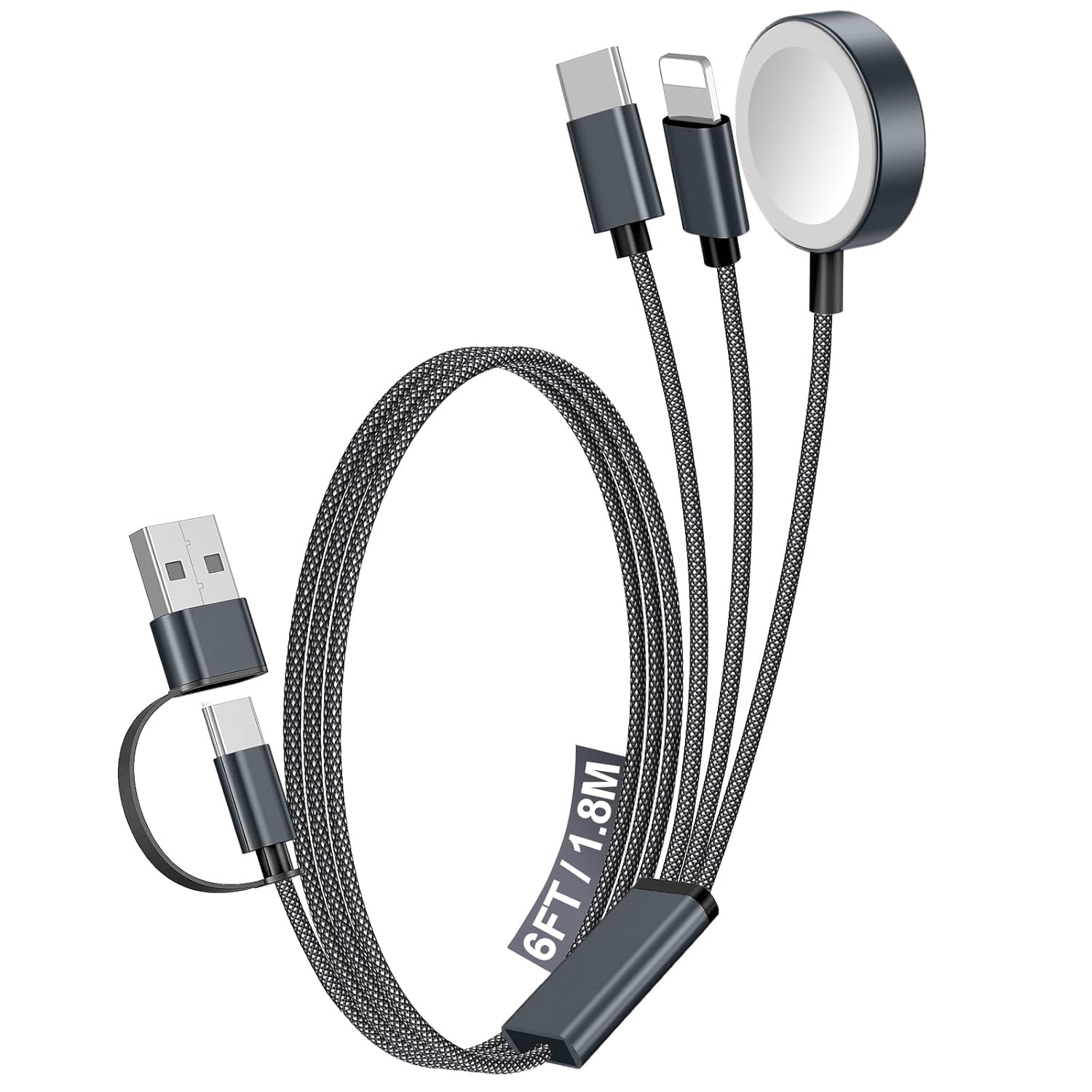 2Pack Travel Essentials for Apple Watch Charger, 3-in-2 Multi Charging — view 10