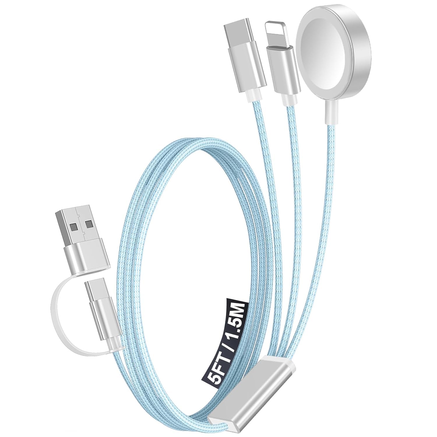 2Pack Travel Essentials for Apple Watch Charger, 3-in-2 Multi Charging — view 20