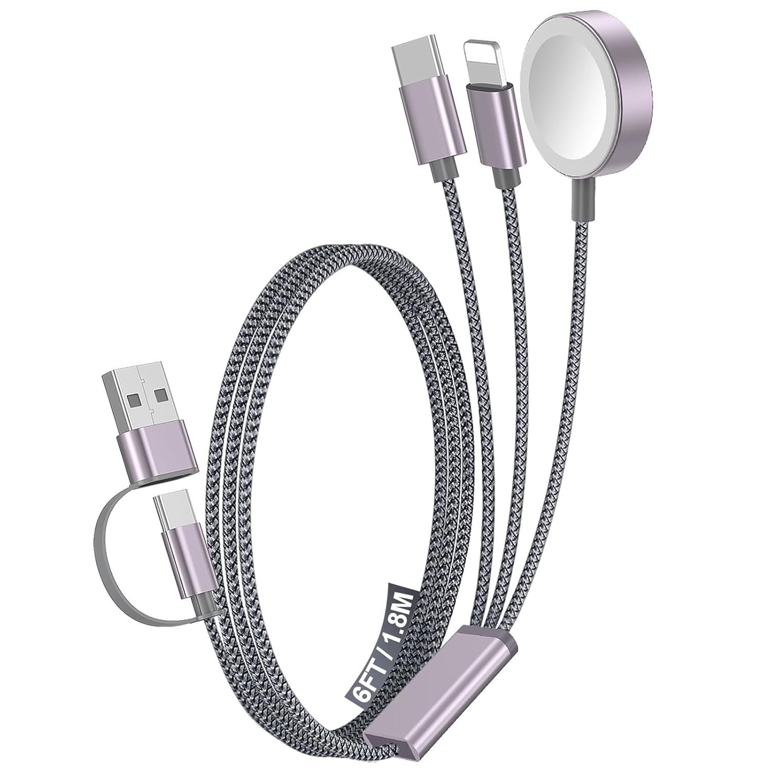2Pack Travel Essentials for Apple Watch Charger, 3-in-2 Multi Charging — view 17