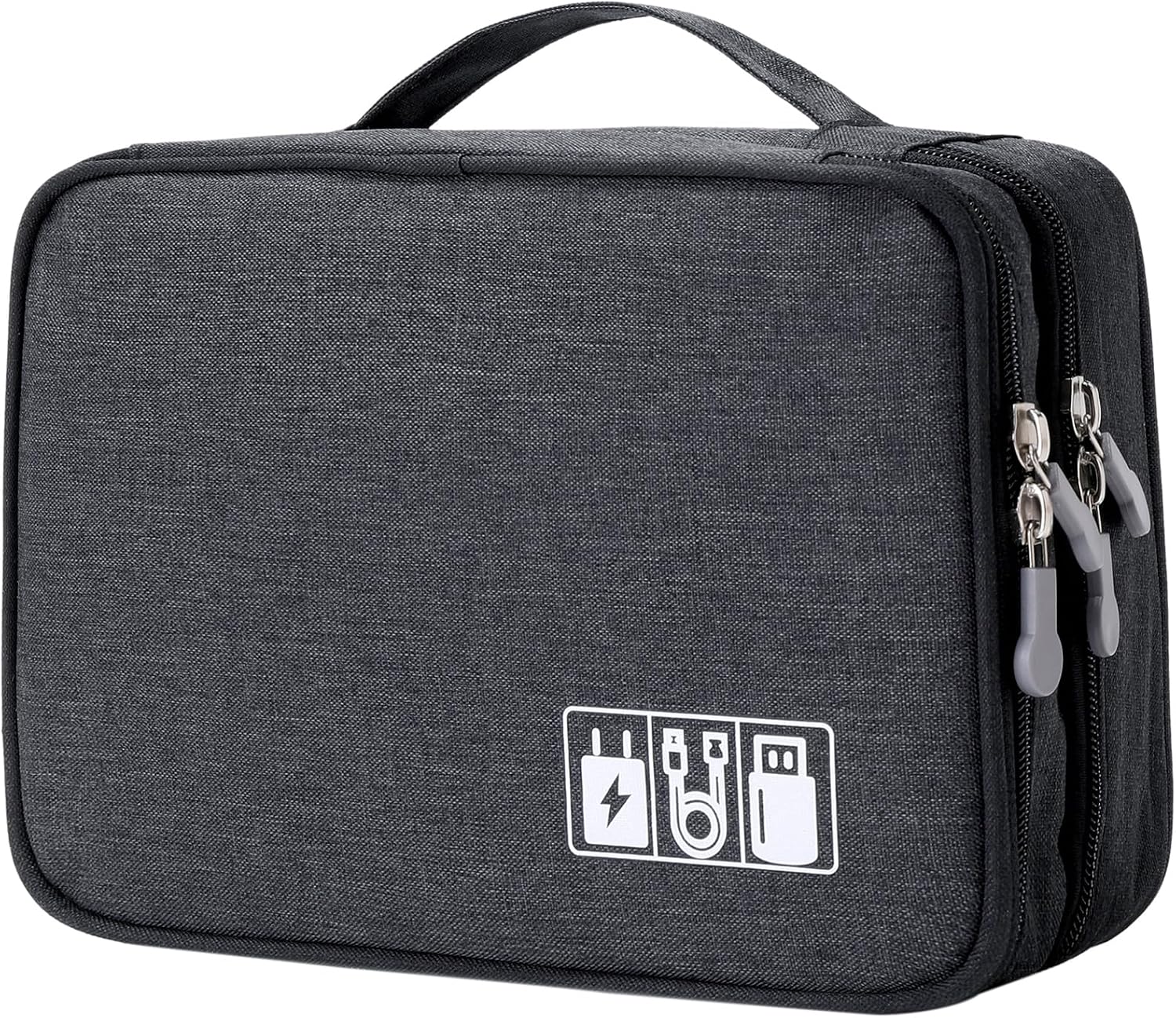 Lanola Travel Cable Organizer Bag, Electronic Accessories Case Portable — view 10