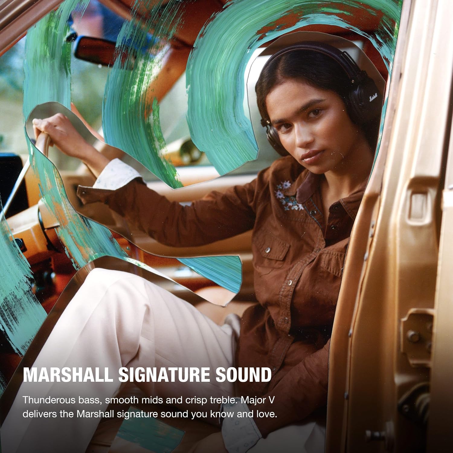 Marshall Major V Wireless On-Ear Bluetooth Headphones — view 2