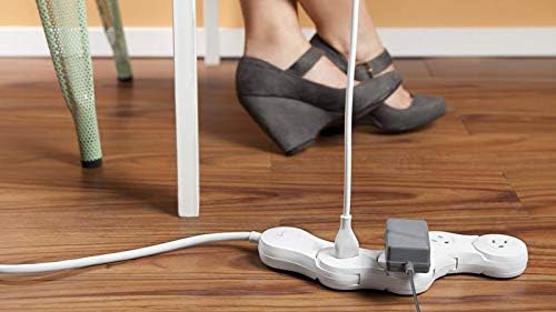 Quirky 4 Outlet Surge Protector Power Strip with On/Off Switch, 125V — view 2