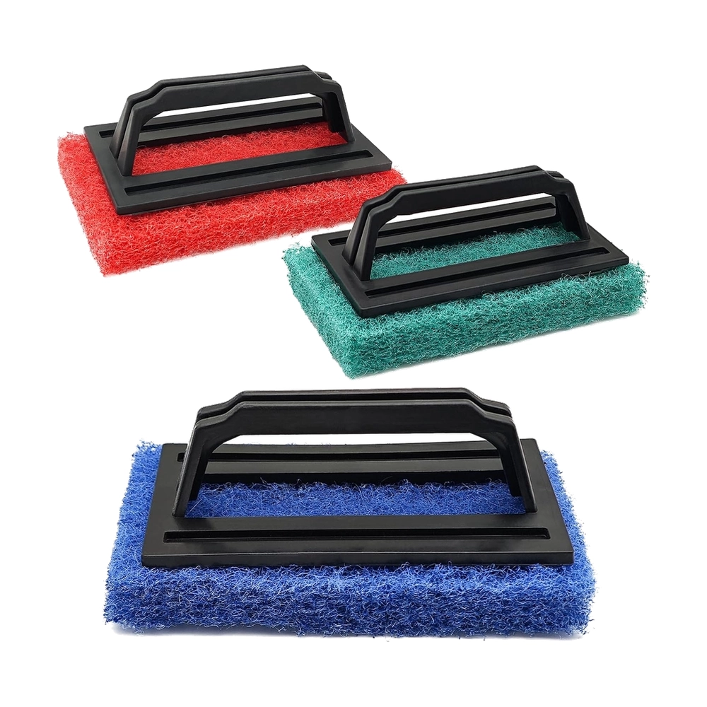 Ergonomic Screen Cleaning Scrubber with Handle