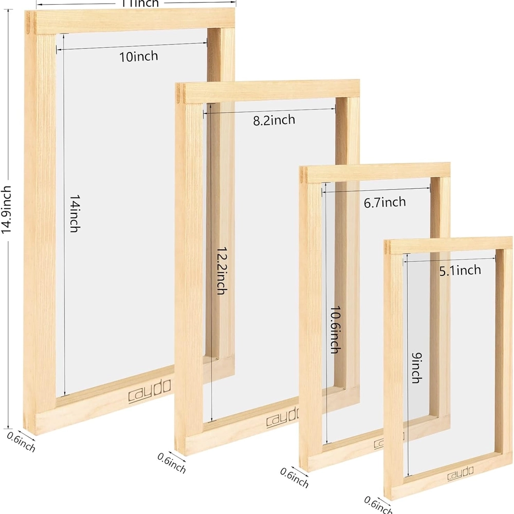 Wooden Screen Printing Frames
