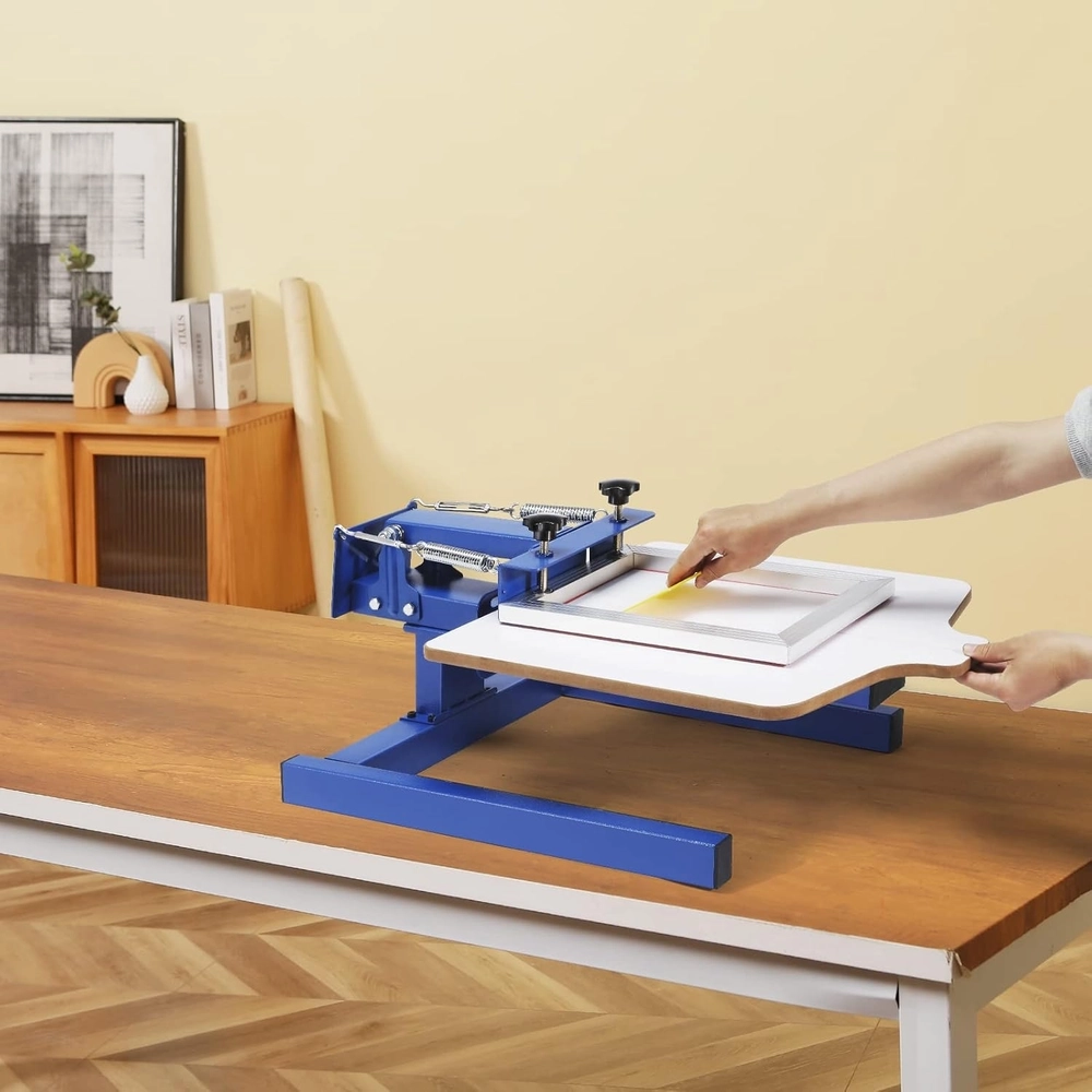 Single Color Manual Screen Printing Press