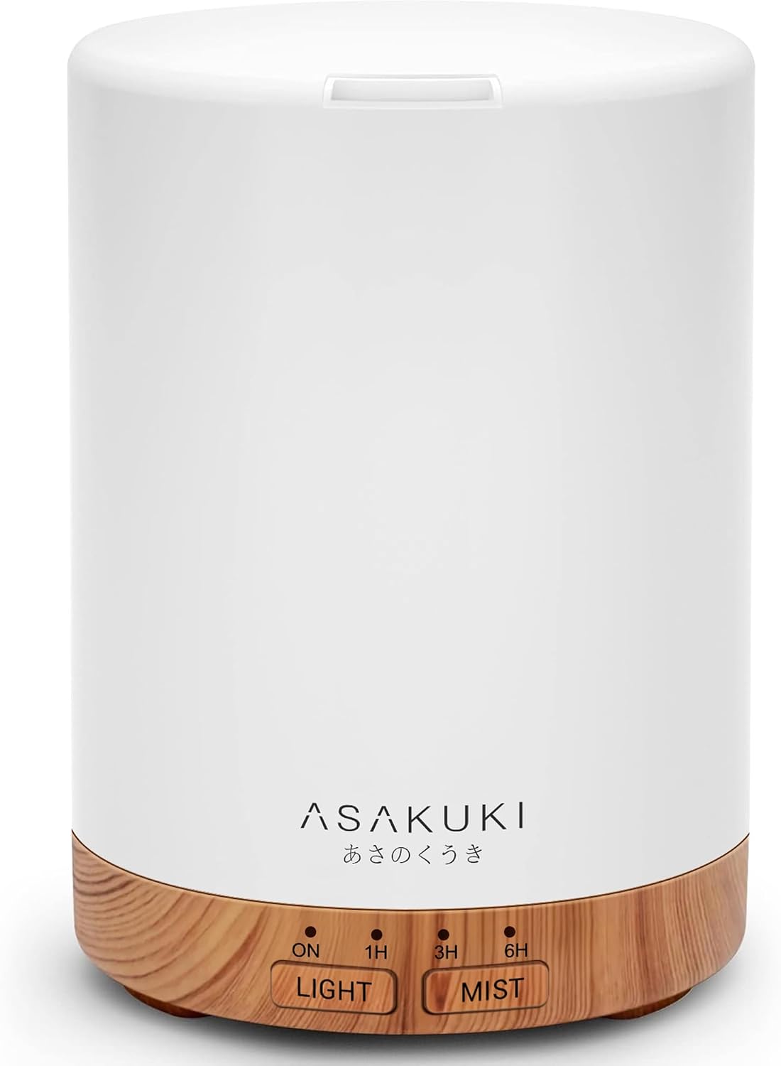 ASAKUKI Essential Oil Diffuser for Home 300 ml Quiet - Automatic Shut-Off, Aromatherapy Diffuser, 7