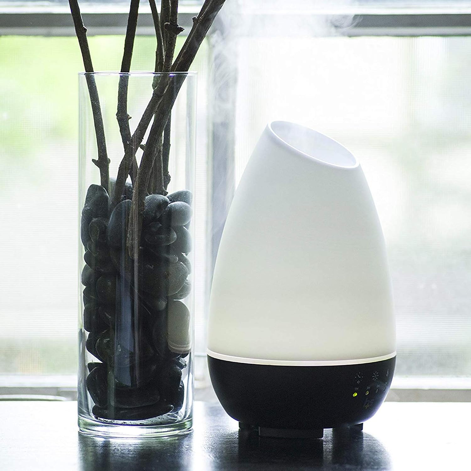 HealthSmart 500ML Essential Oil Diffuser for Large Rooms, Cool Mist Humidifier and Aromatherapy — view 9