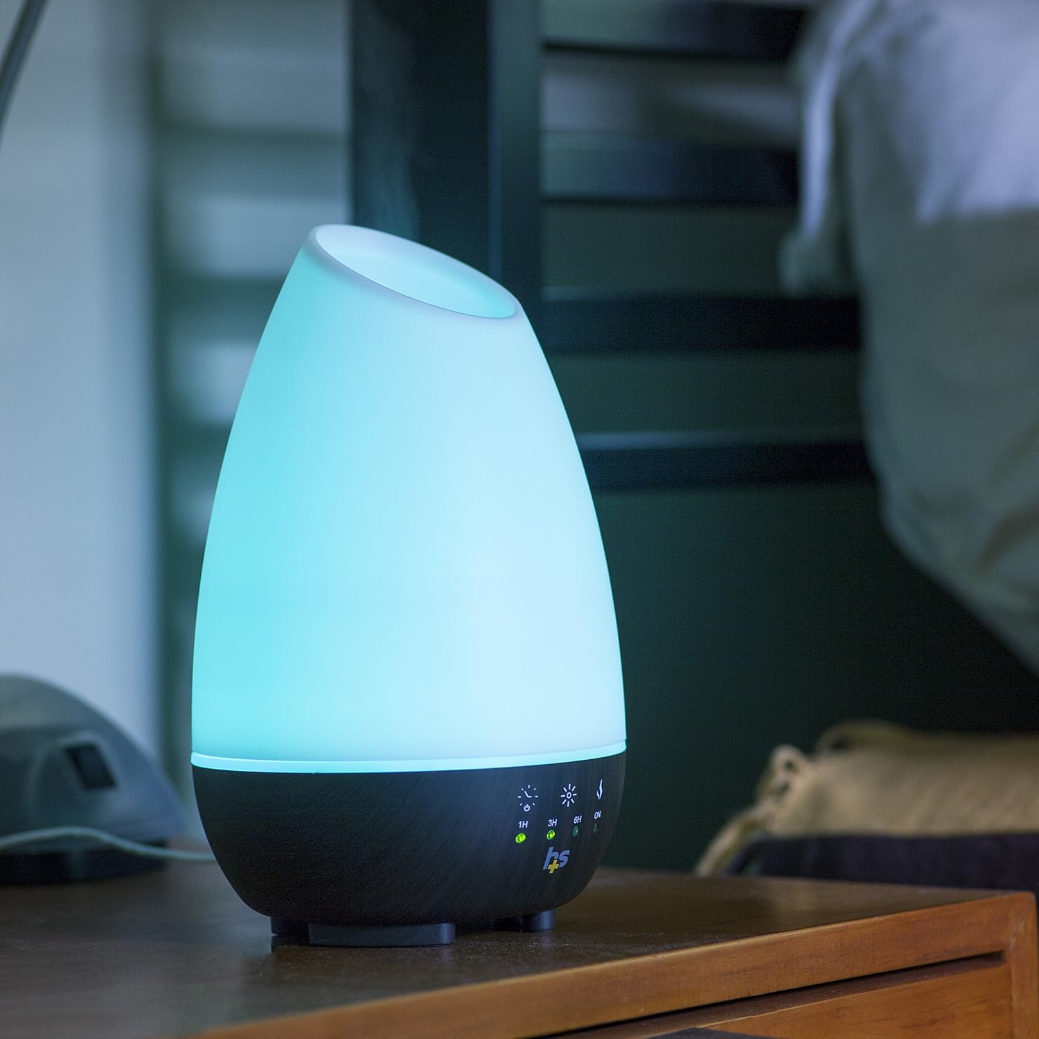 HealthSmart 500ML Essential Oil Diffuser for Large Rooms, Cool Mist Humidifier and Aromatherapy — view 2