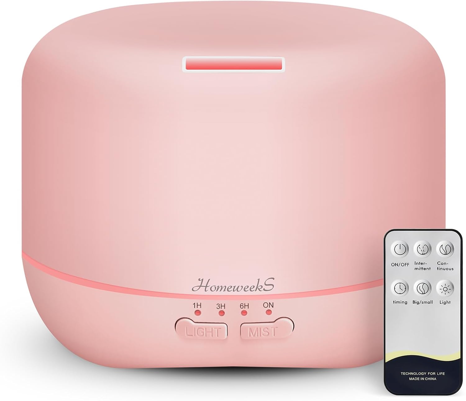 Homeweeks Essential Oil Diffuser for Room Aromatherapy Scent Diffuser - Auto Off Ultrasonic Aroma — view 9