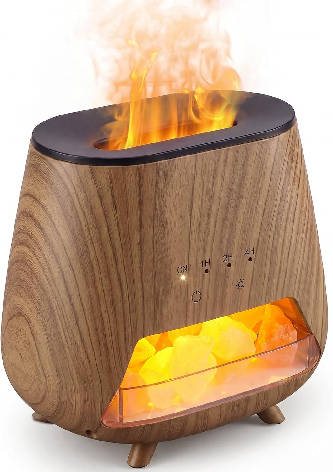 OUWEDW Essential Oil Diffuser for Home: 4-in-1 Himalayan Salt Lamp - Aromatherapy Diffuser with