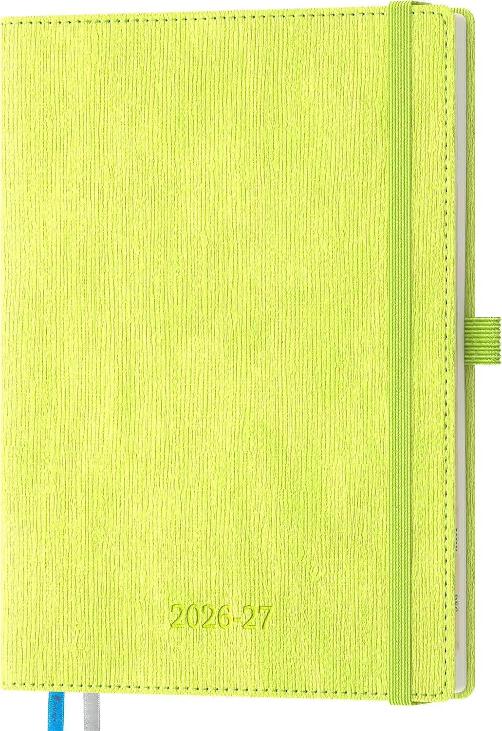 2026-2027 Lime Green Weekly Planner - 18-Month Organizer