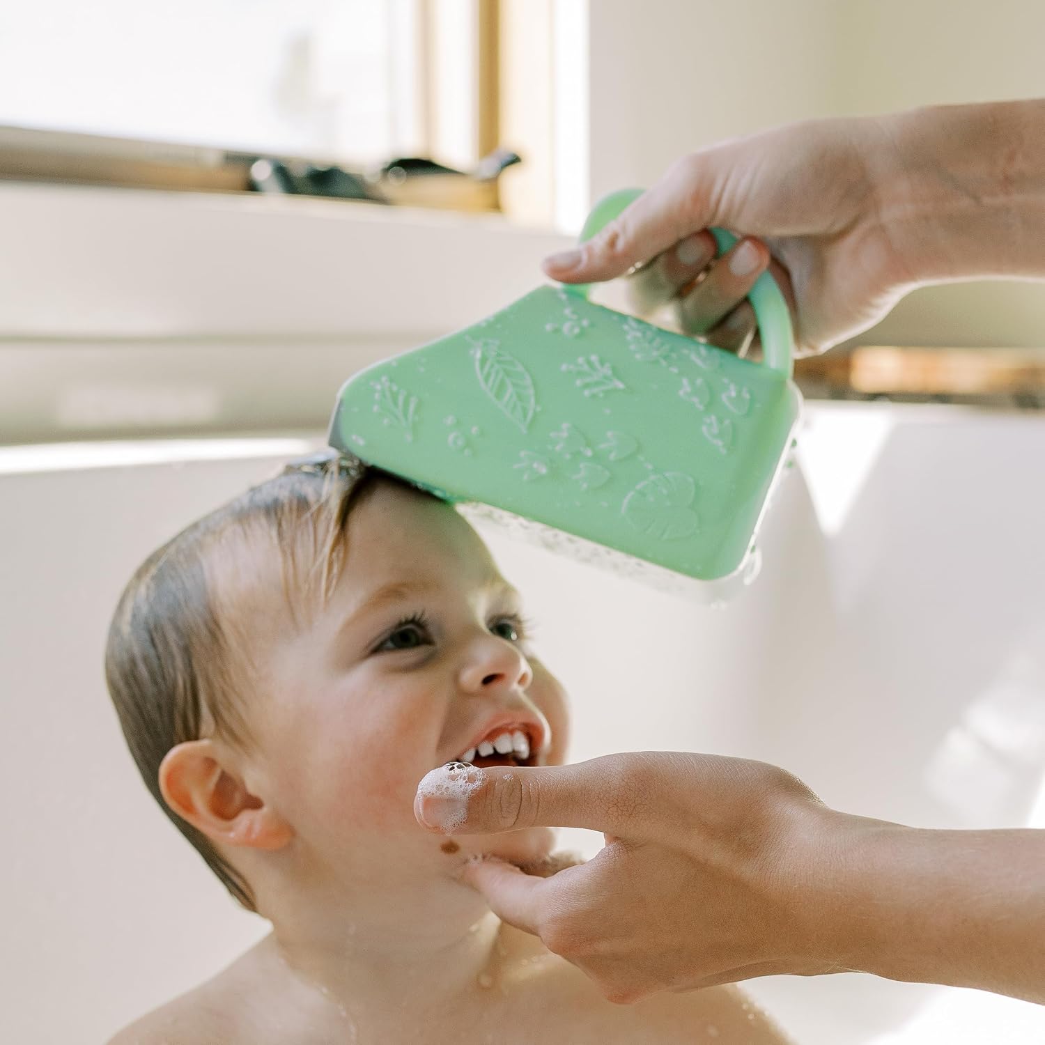 Dr. Brown's CleanUp Dino-Pour Baby Bath Rinse Cup, Tear-Free Rinsing — view 2
