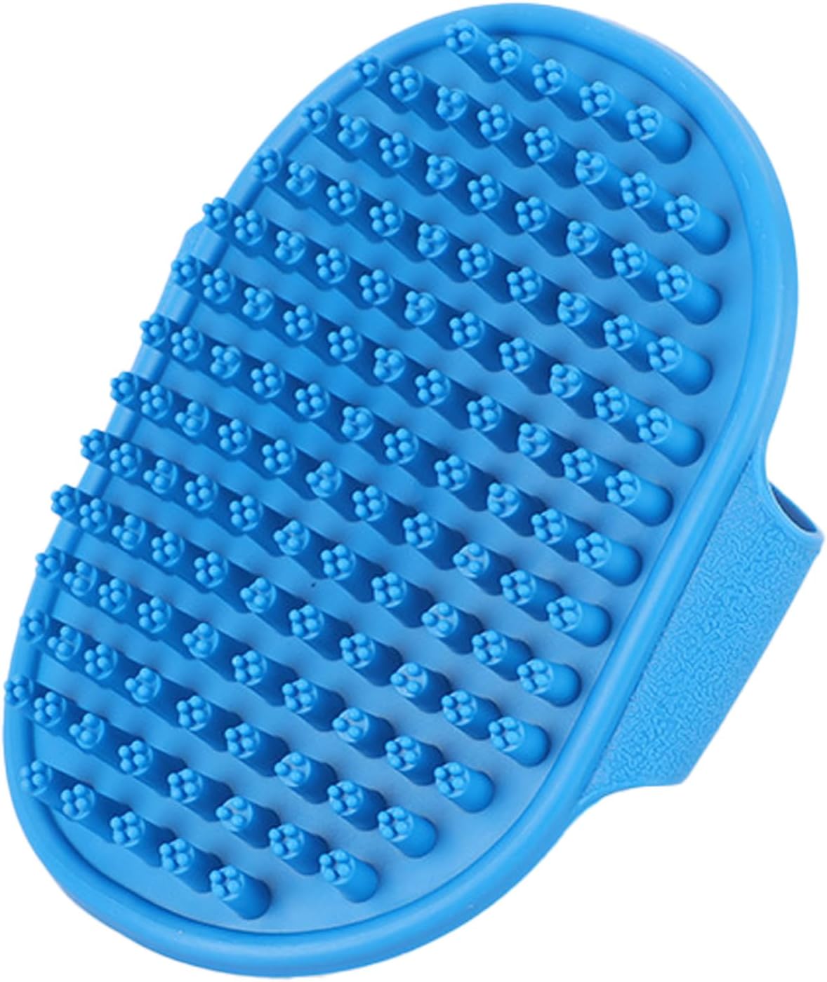 NVNAN Pet Hair Removal Glove for Dogs & Cats, 2-Pack Blue | 2-in-1 deshedding brush and massage mitt for shedding control, bathing and washing, safe for short or long hair pets - Image 13