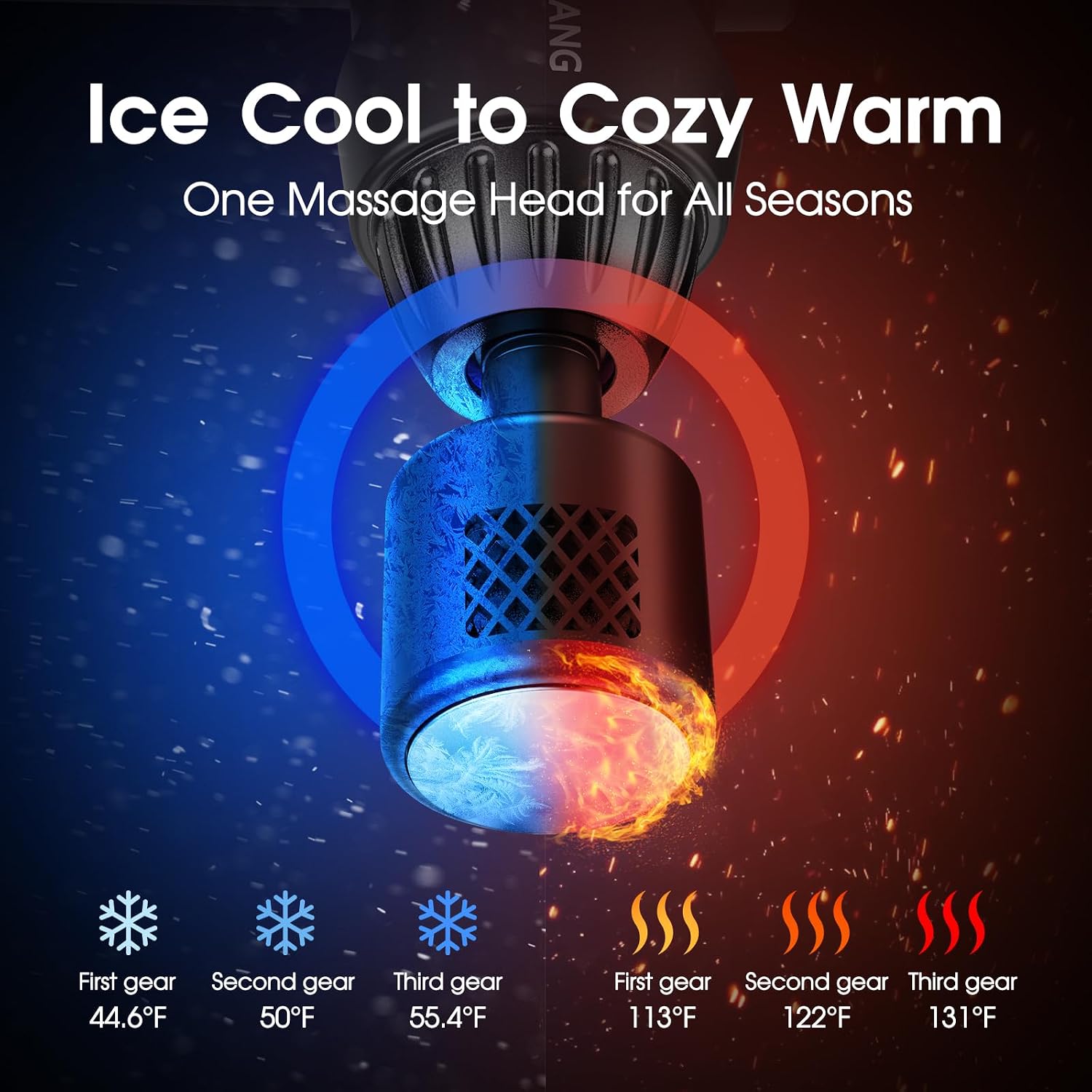 AERLANG Massage Gun with Heat and Cold,Massage Gun Massage Gun Deep Tissue — view 2
