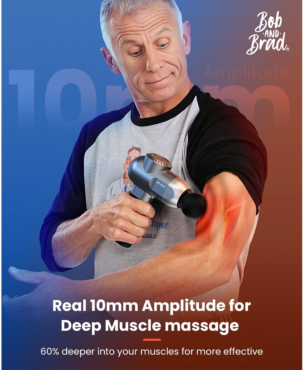 BOB AND BRAD C2 Pro Massage Gun with Heat and Cold Therapy, FSA Eligible & HSA Approved — view 4