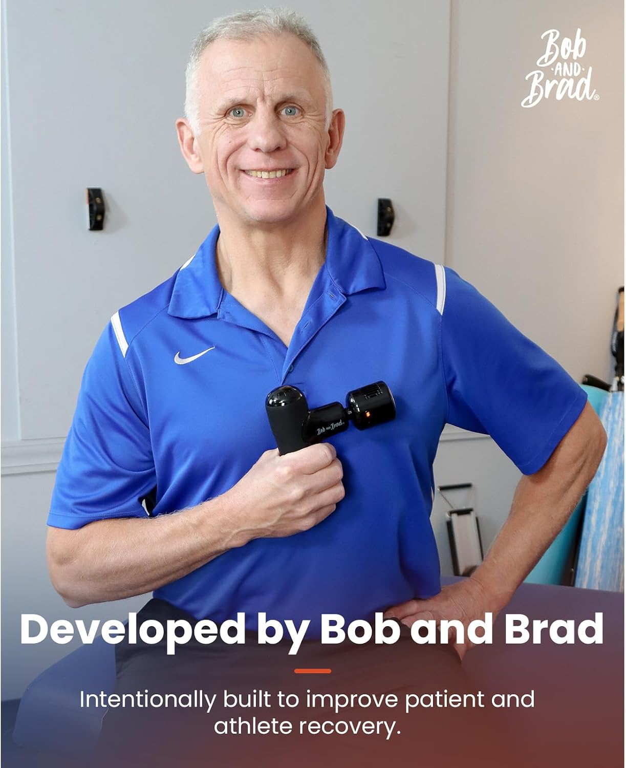 BOB AND BRAD Q2 Pro Mini Massage Gun with Heat and Cold, Pocket-Sized Deep Tissue Massager, HSA — view 4