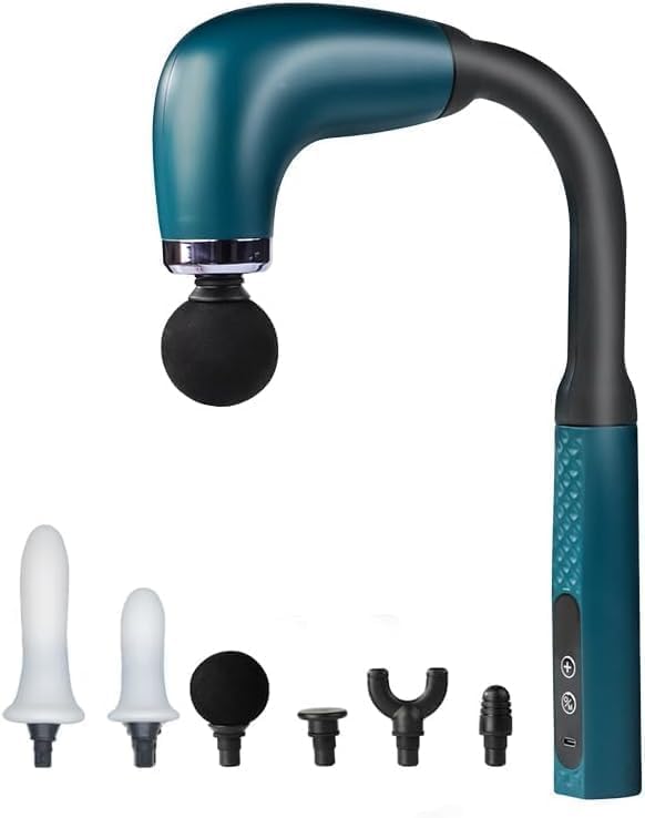 CYCMIA Handheld Cordless & Rechargeable Back Massager - Quiet - Full Body Massage Device for Women — view 2