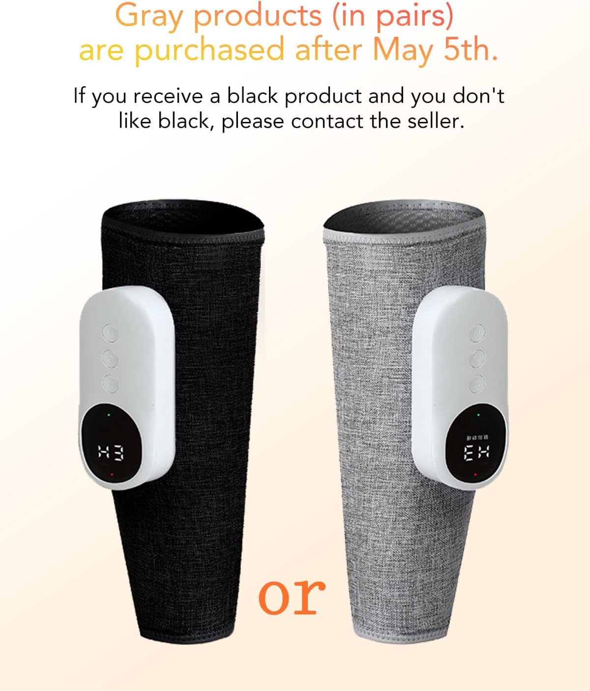 LINGTENG Leg Massager for Circulation and Pain Relief, Calf Air Compression — view 7