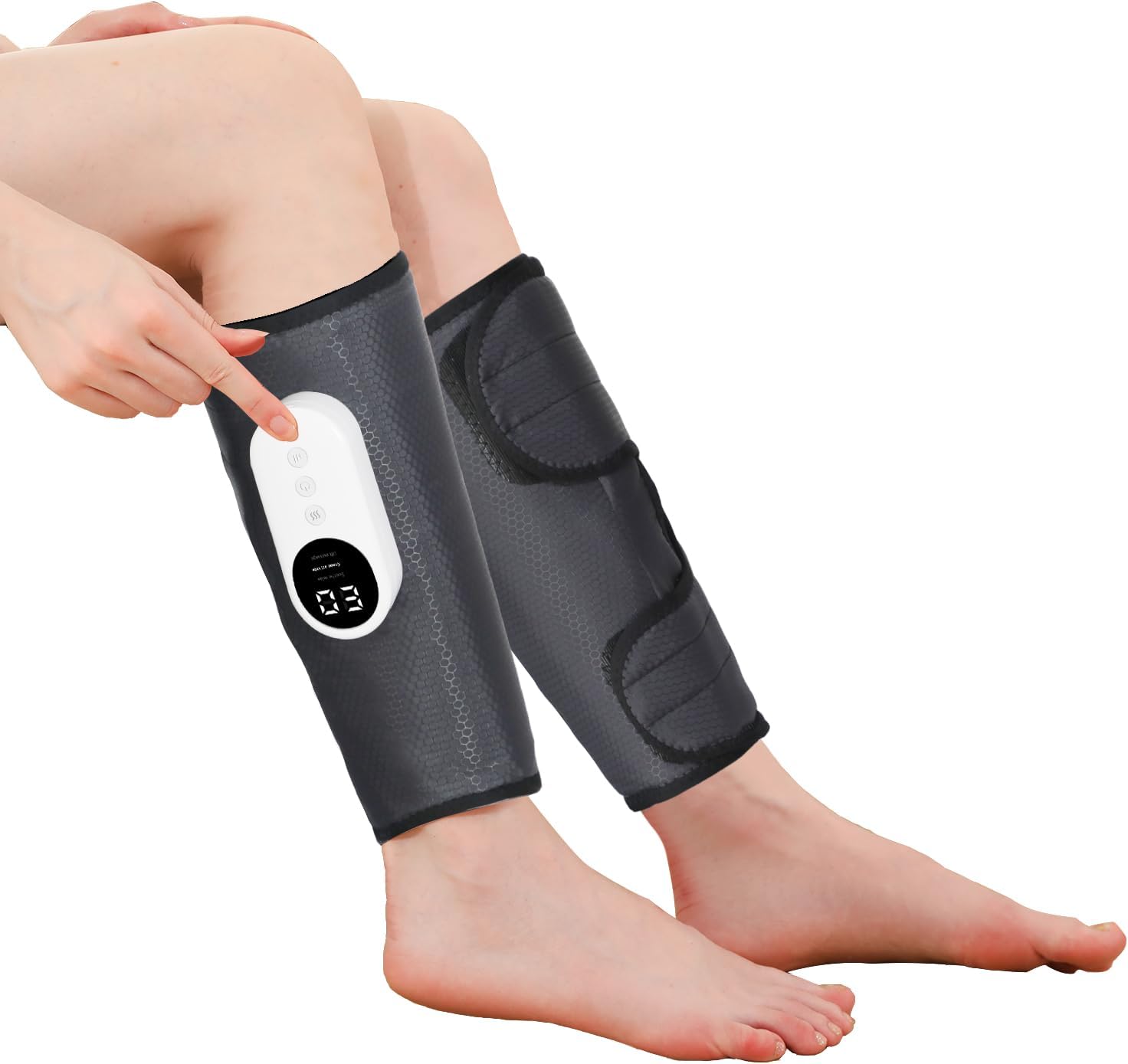LINGTENG Leg Massager for Circulation and Pain Relief, Calf Air Compression