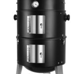 Versatile 6-in-1 Charcoal Smoker Grill