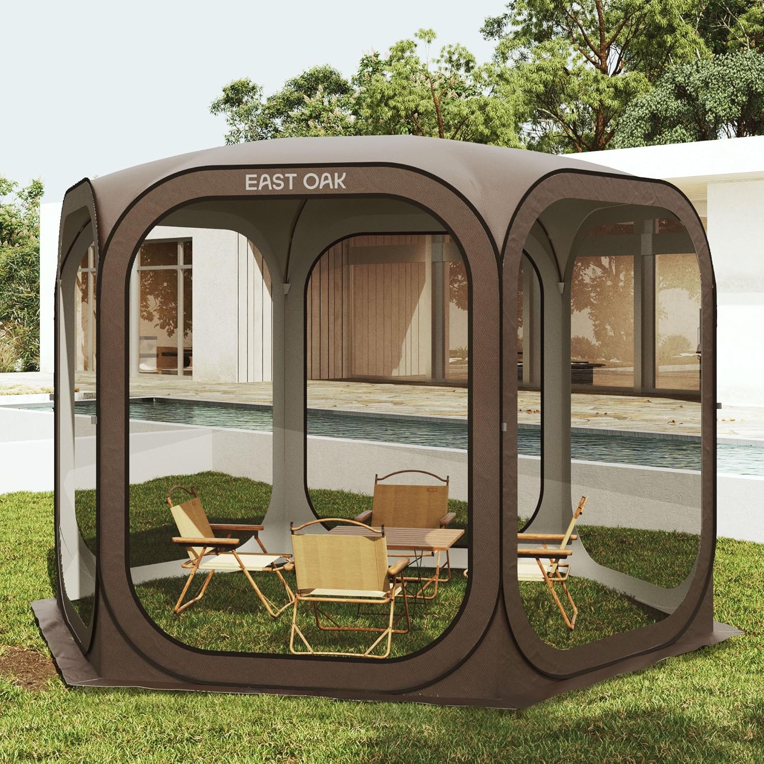 Pop-Up Screen House Outdoor Gazebo Tent