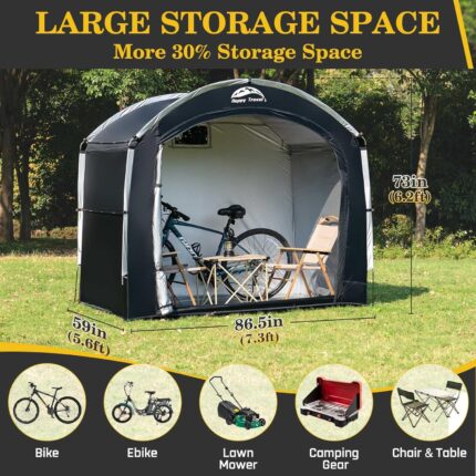 Portable Outdoor Storage Tent