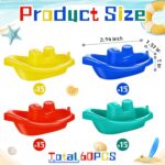 Mini Plastic Boat Toys Bulk Pack - image 3