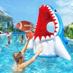 Giant Inflatable Shark Toss Game