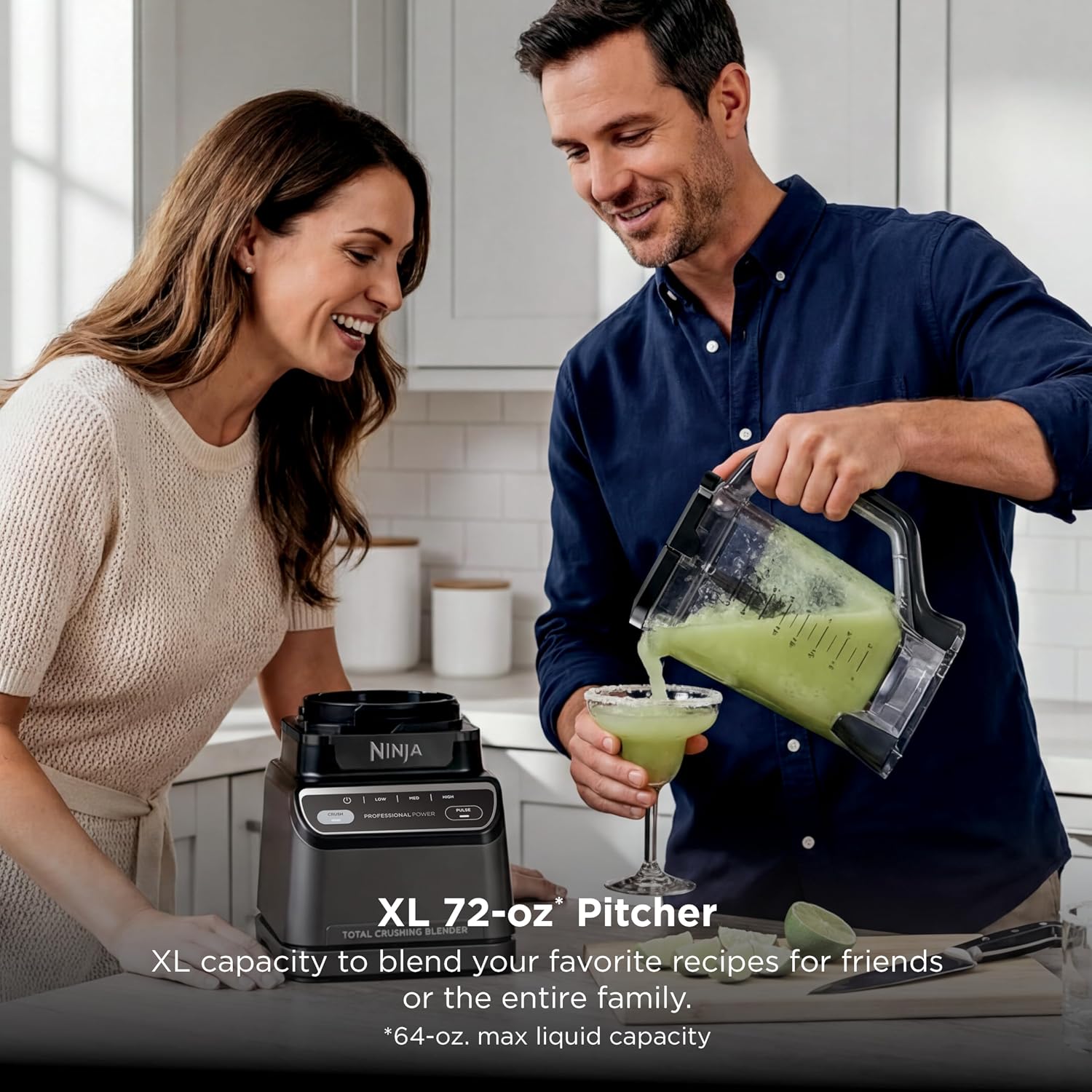 Ninja Professional Blender 2.0, 1200W, Auto-iQ, 72oz Pitcher, BR201AMZ — view 2