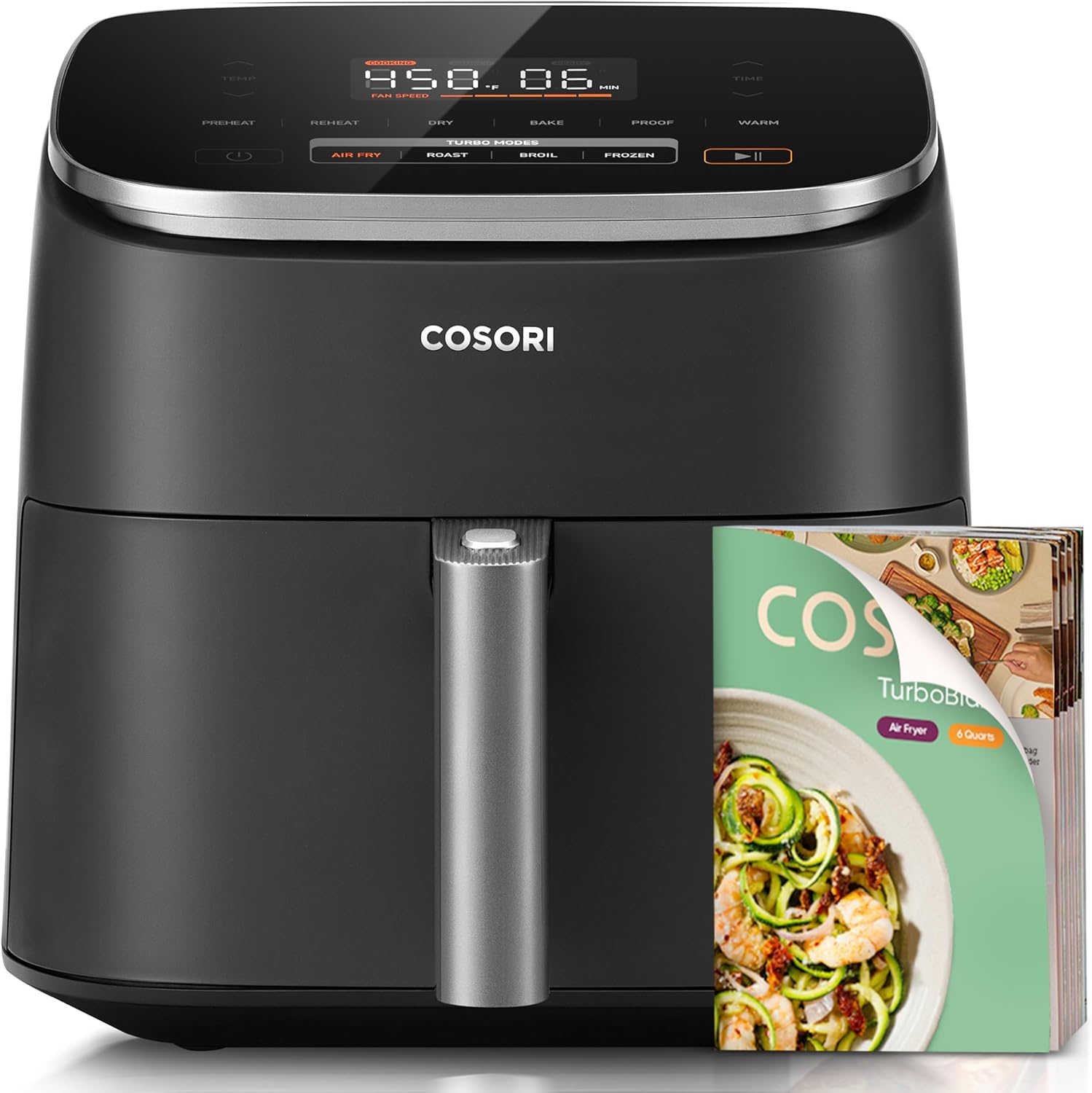 COSORI TurboBlaze 6-Quart Air Fryer - 9-in-1 Smart Cooker