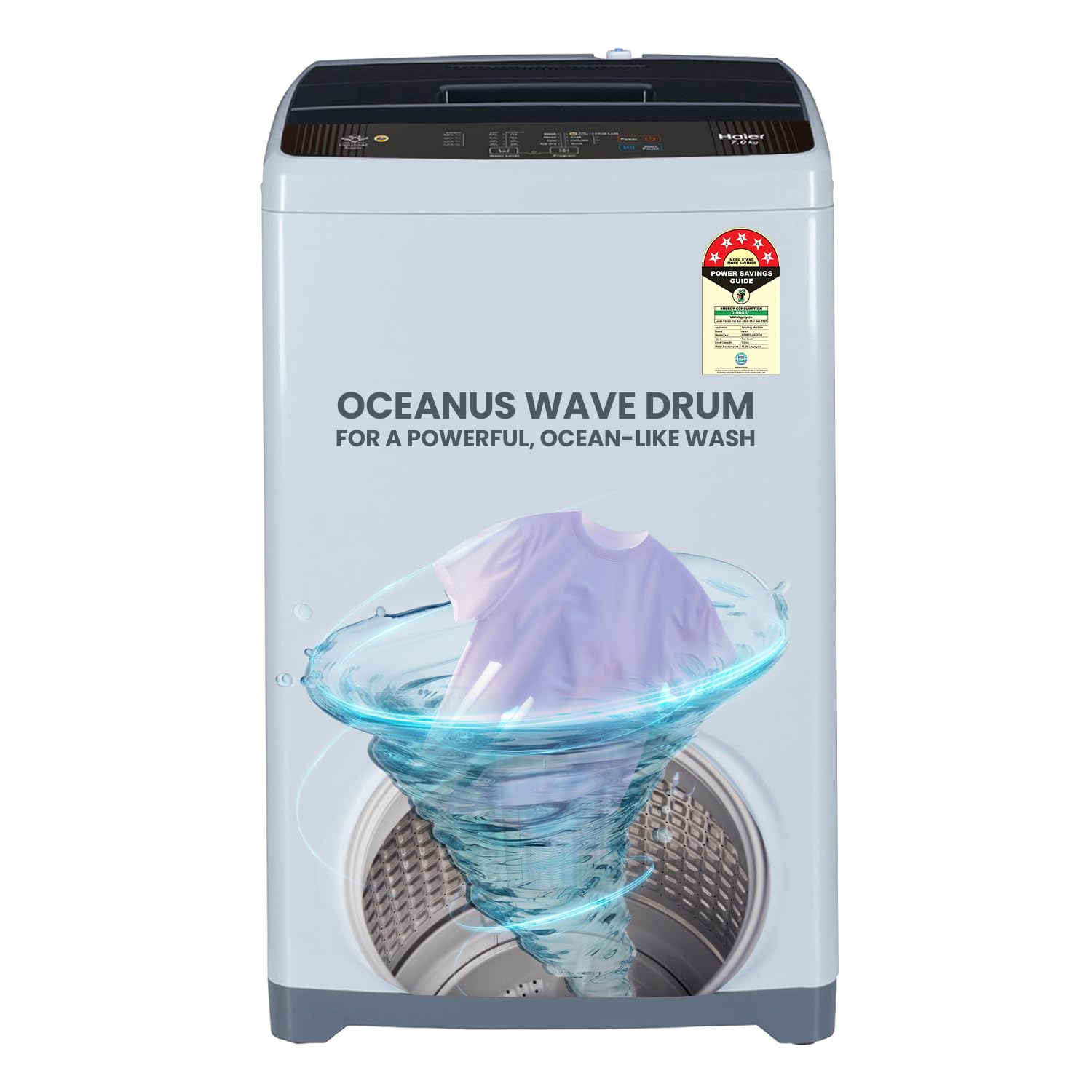 7.0 Kg Wave Drum Top Load Washing Machine